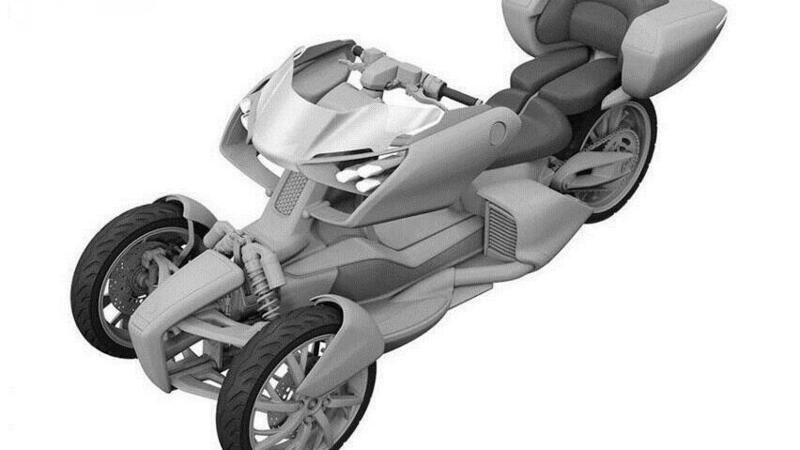 Yamaha, un nuovo tre ruote ibrido dal concept MW-Vision