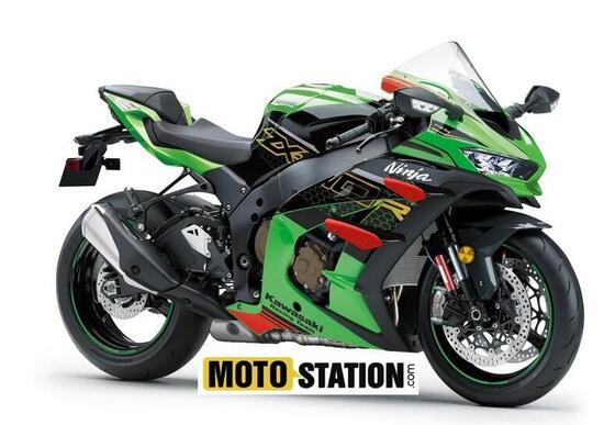 Kawasaki Ninja ZX-10 R 2021: il rendering che la vede con le appendici aerodinamiche 