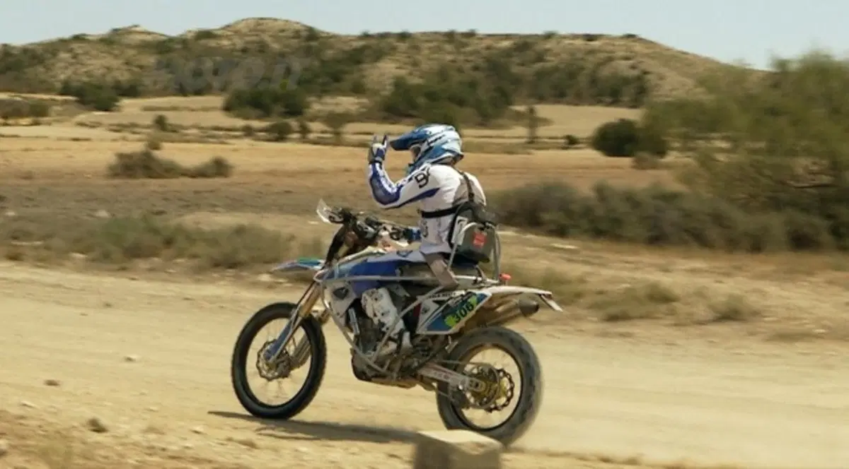Nicola Dutto ha corso in moto alla Baja Aragon! (4)