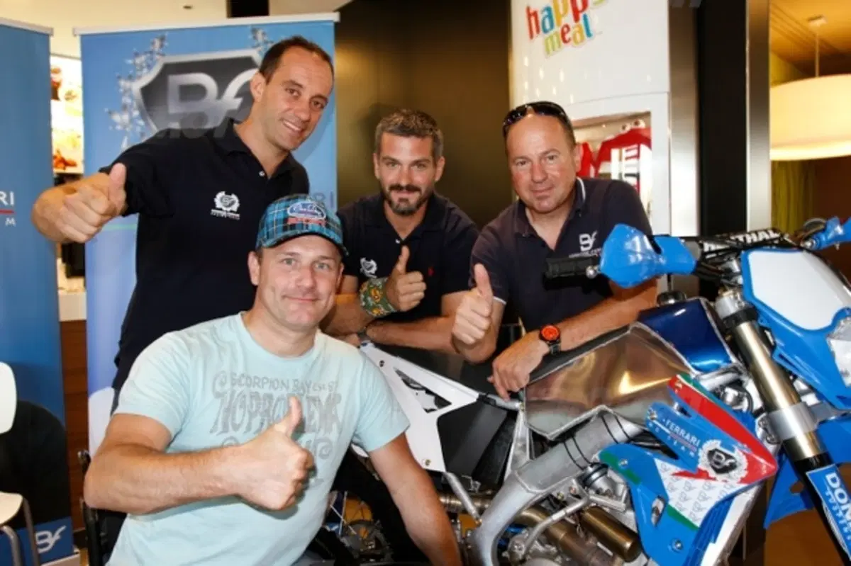 Nicola Dutto ha corso in moto alla Baja Aragon! (10)