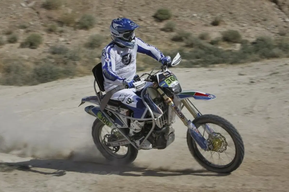Nicola Dutto ha corso in moto alla Baja Aragon! (14)