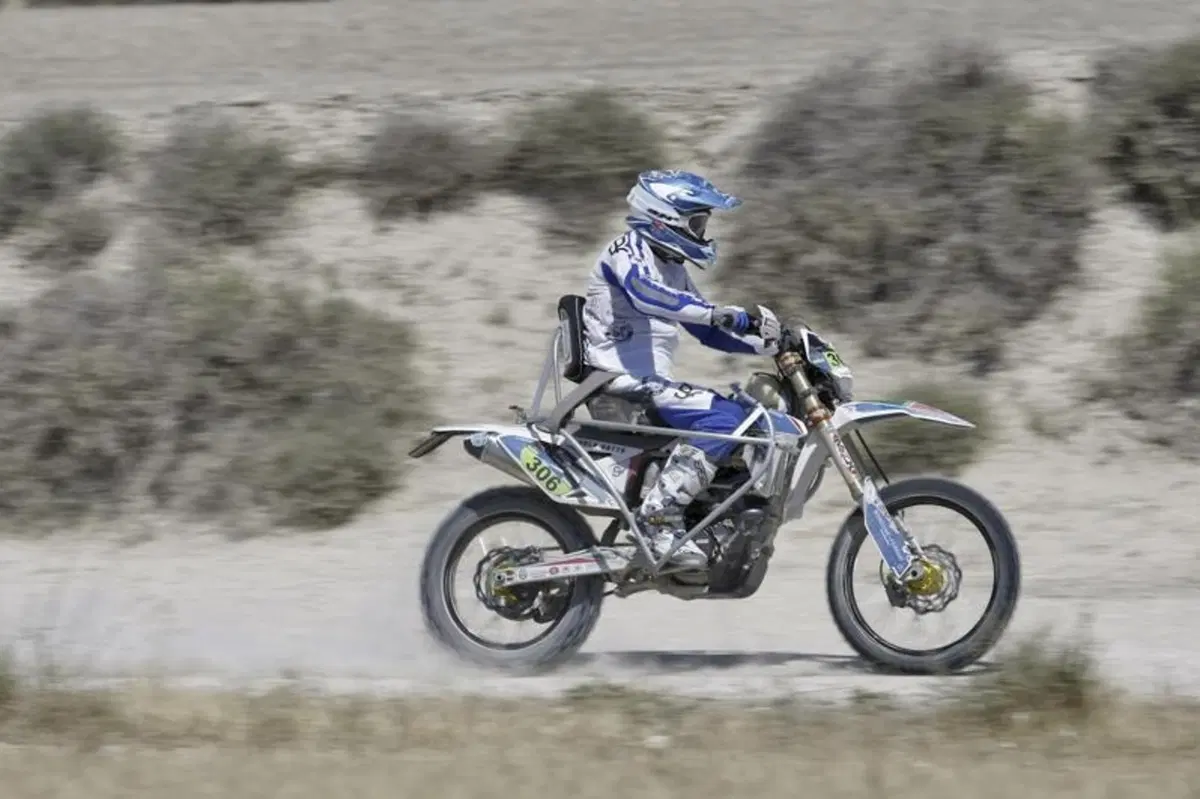 Nicola Dutto ha corso in moto alla Baja Aragon! (15)