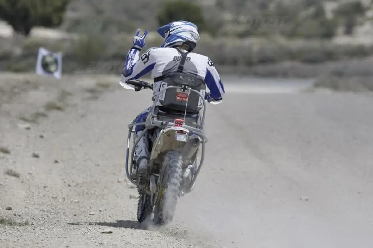 Nicola Dutto ha corso in moto alla Baja Aragon! (16)