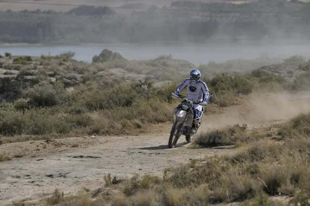 Nicola Dutto ha corso in moto alla Baja Aragon! (18)
