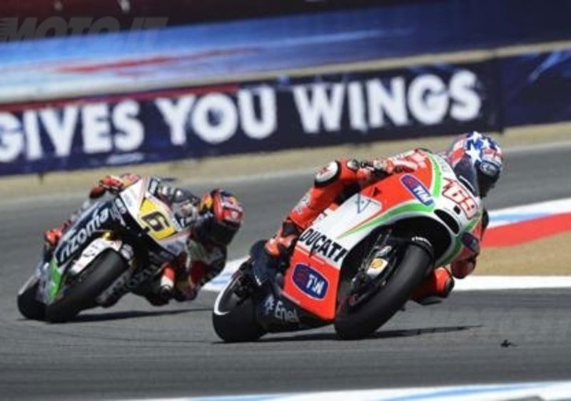 MotoGp Laguna Seca, dammi un cinque!