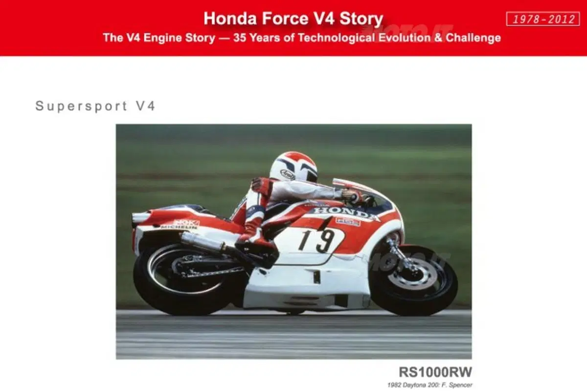 La storia dei V4 Honda da corsa. Seconda puntata