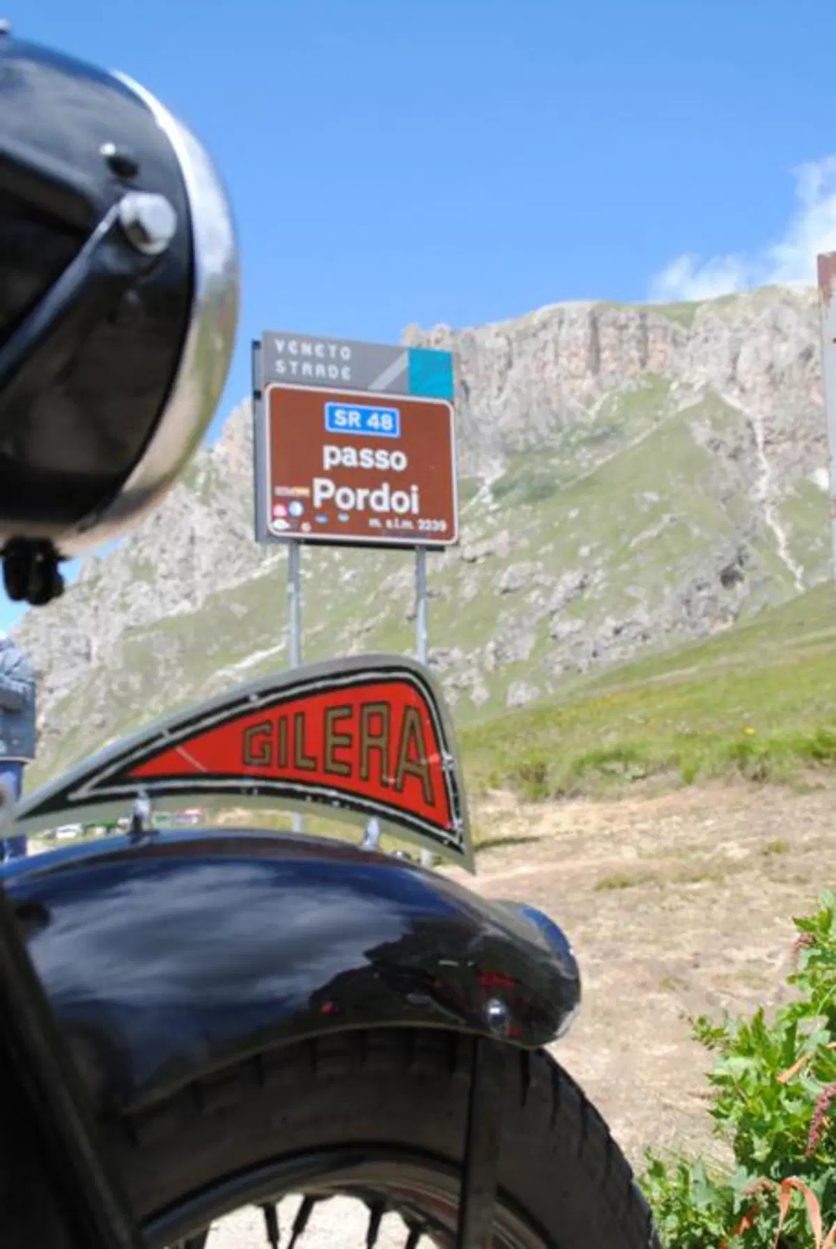 Al Grossglockner con due Moto Guzzi V 500 e una Gilera VL 500 (4)
