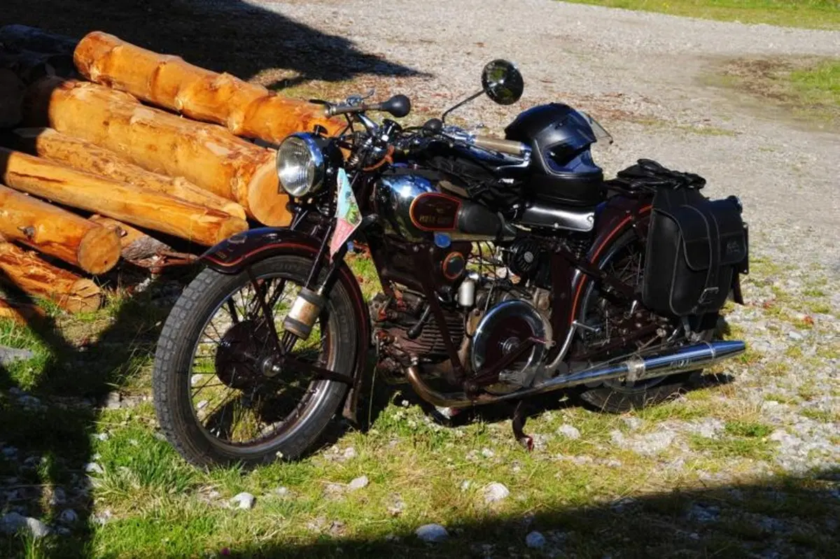 Al Grossglockner con due Moto Guzzi V 500 e una Gilera VL 500 (6)