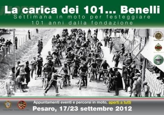 Benelli festeggia i suoi 101 anni