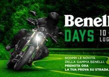 Benelli Days: il 10 e 11 luglio in prova la gamma moto, dal Trentino alla Sicilia