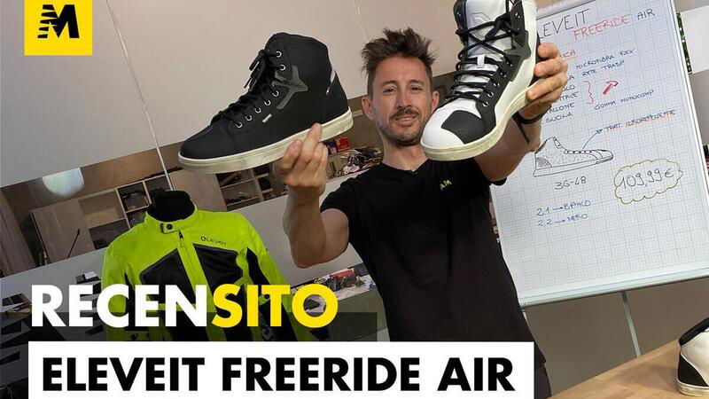 Eleveit Freeride Air. Recensione scarpa tecnica da moto a 109,99 euro