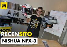 NISHUA NFX-3 e NTX-4. Ecco due proposte di Louis Moto: casco integrale e modulare in fibra