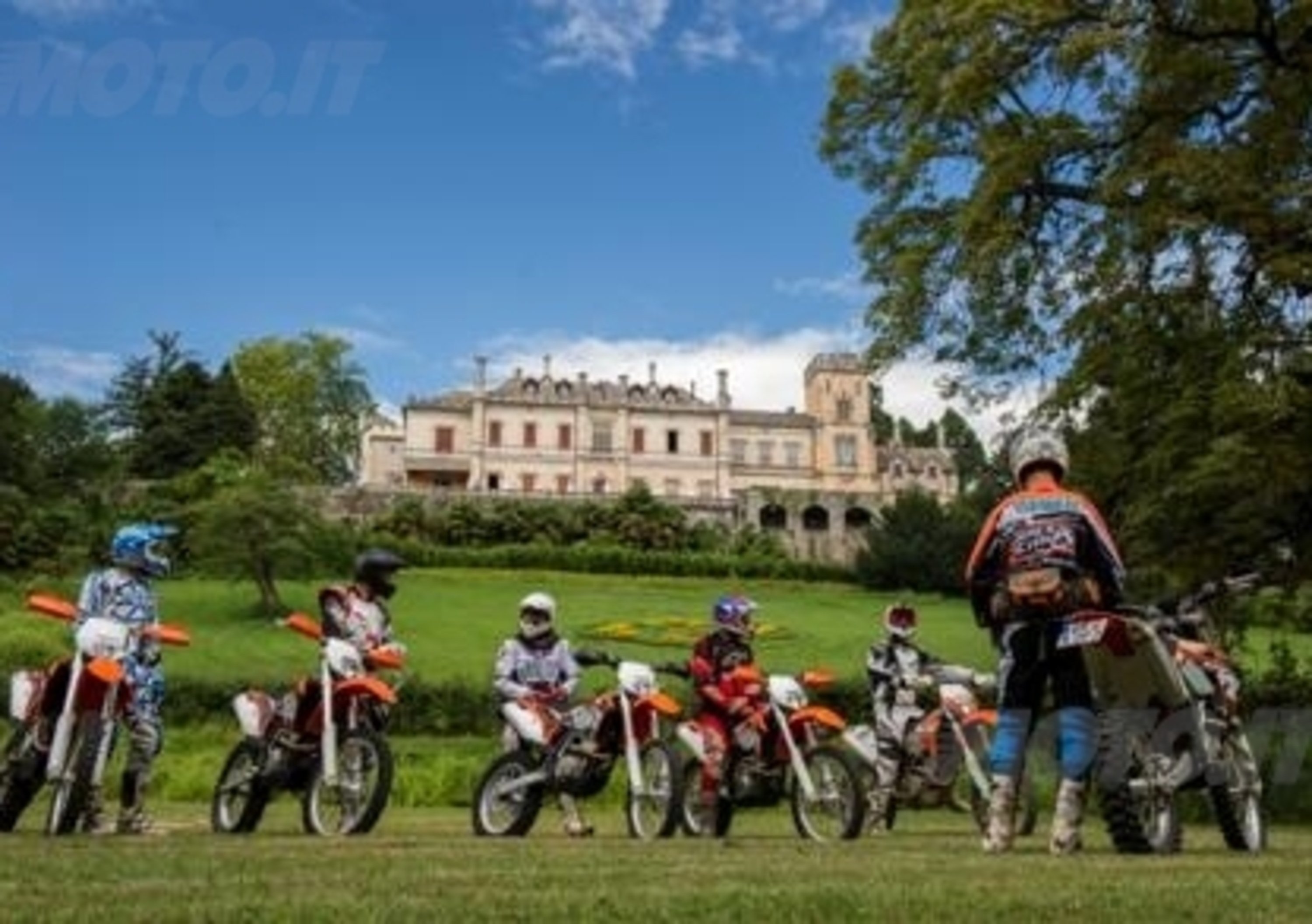 KTM Race Camps: la nuova sede al Castello Dal Pozzo