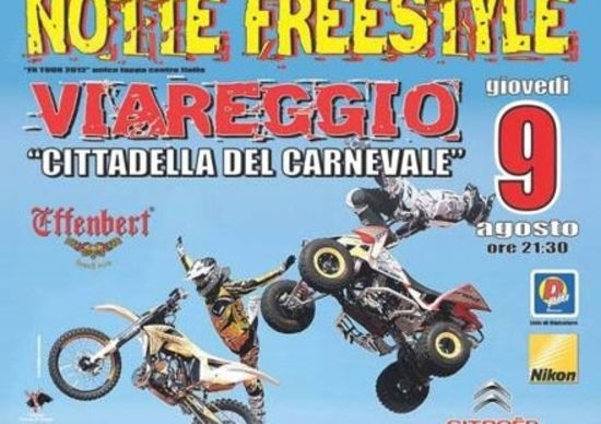 Notte freestyle alla Cittadella del Carnevale di Viareggio