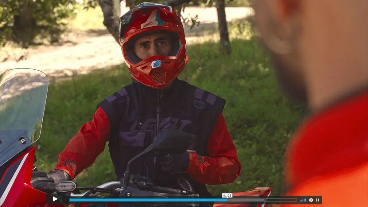 Honda Africa Twin 1100: Marco Aurelio Fontana protagonista di un nuovo video