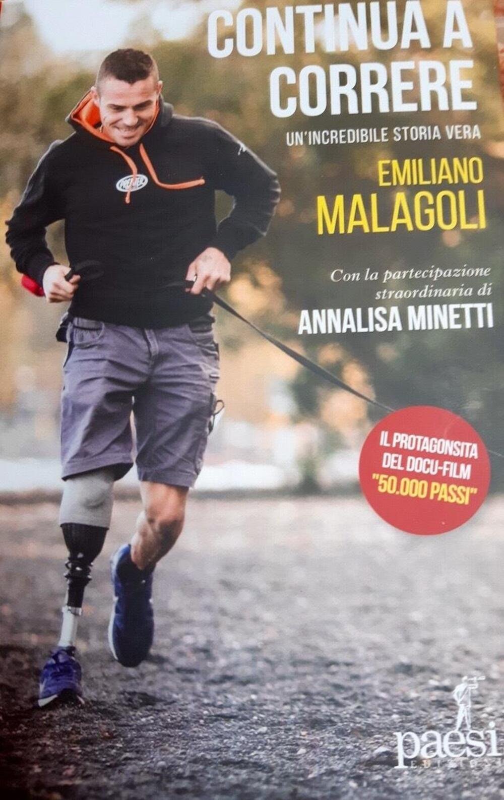 La copertina del libro autobiografico di Emiliano Malagoli