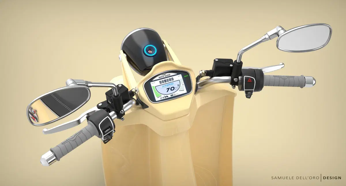 Rivive il Guzzi Galletto. Con motore ibrido (2)