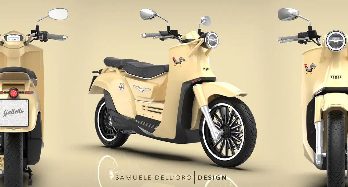 Rivive il Guzzi Galletto. Con motore ibrido (7)