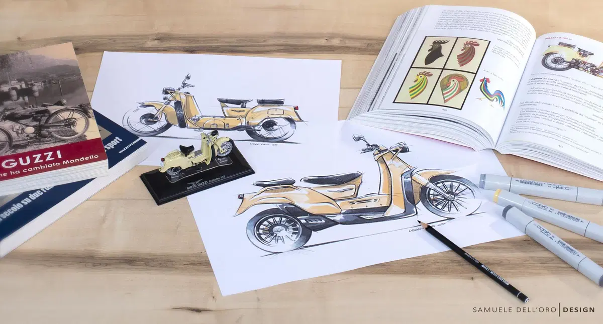 Rivive il Guzzi Galletto. Con motore ibrido (10)