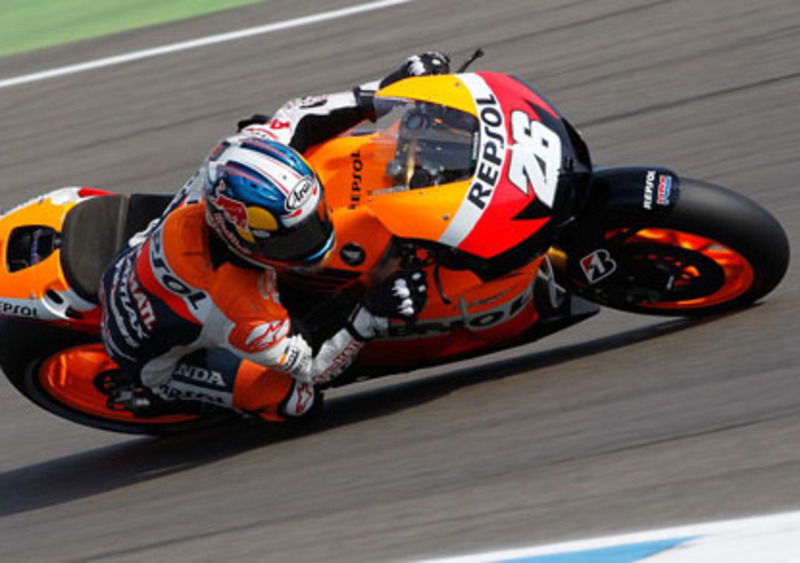 Pedrosa domina le prove libere a Indianapolis