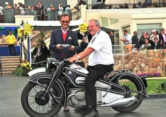 La BMW R7 vince il Cours d'Elégance a Pebble Beach