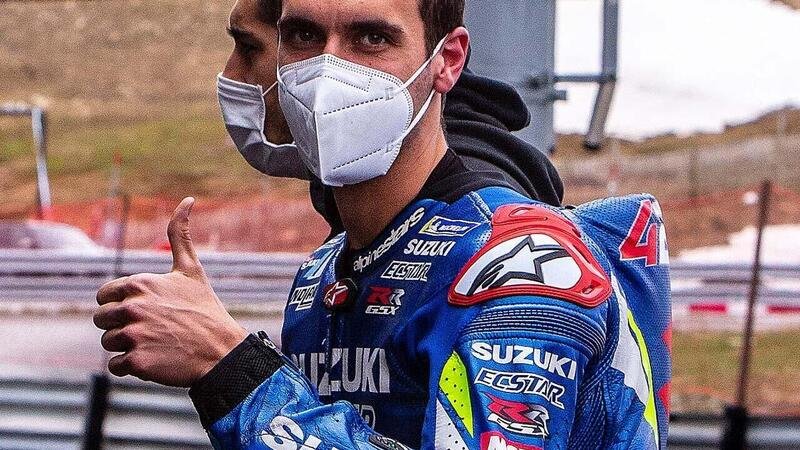 MotoGP a Jerez, Alex Rins: &ldquo;La Suzuki c&rsquo;&egrave;!&rdquo;