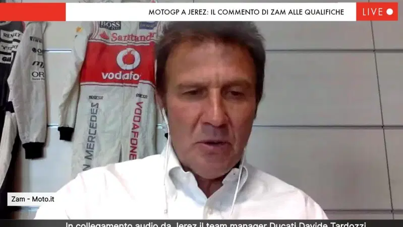 MotoGP a Jerez. Il commento alle qualifiche di Zam e Davide Tardozzi 