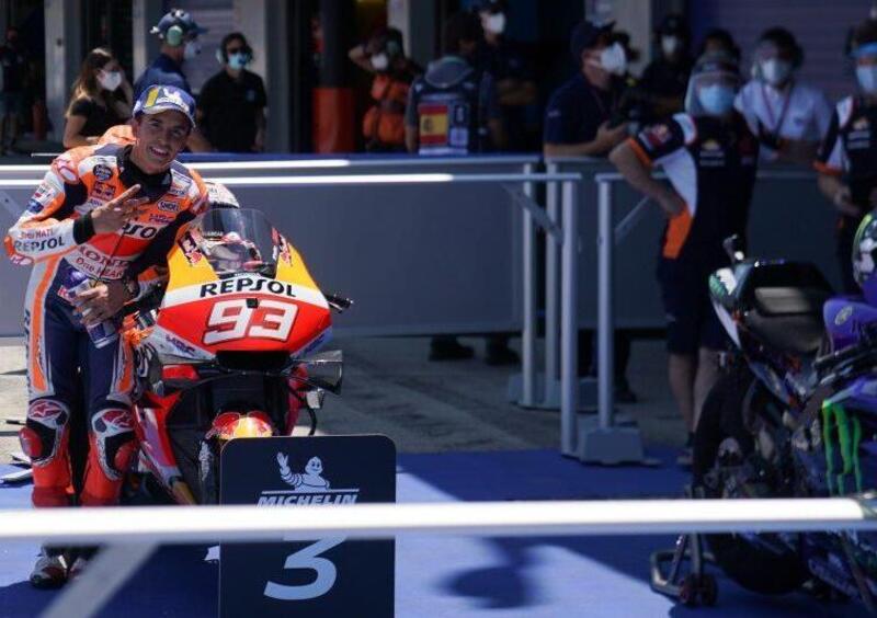 MotoGP 2020. A Marc Marquez il Warm Up del Gran Premio di Spagna a Jerez