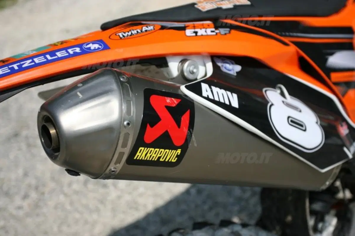 La KTM Factory EXC 250 F di Antoine Meo. Ce la racconta Fabio Farioli (8)