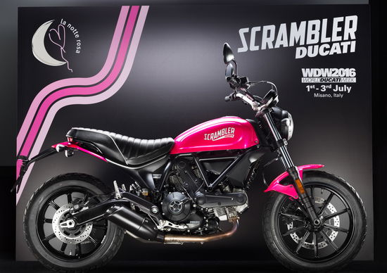 Ducati Scrambler Shocking per la parata del WDW