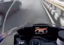 In moto a 300 km/h in tangenziale. Arrestato [VIDEO VIRALE] 