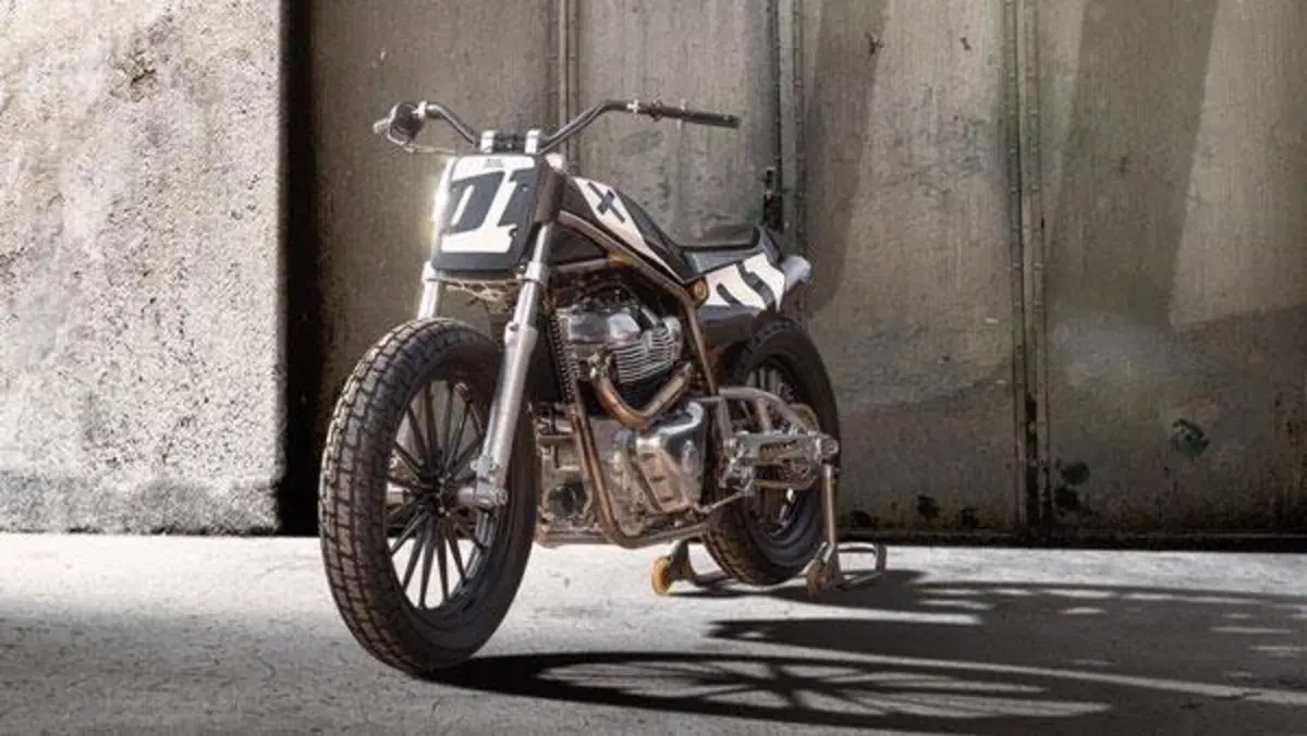 La Royal Enfield FT 650 in gara nel Flat Track USA