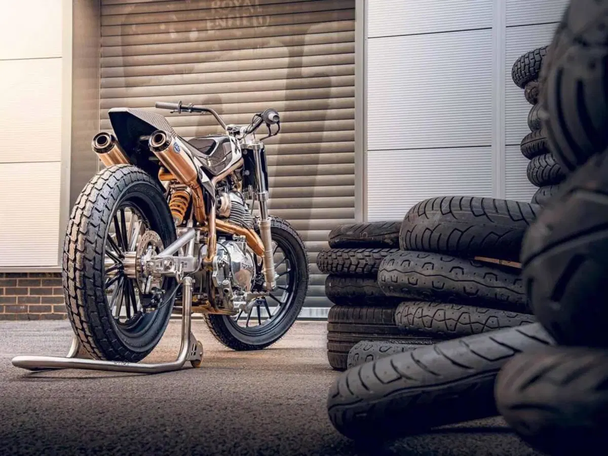 La Royal Enfield FT 650 in gara nel Flat Track USA (2)