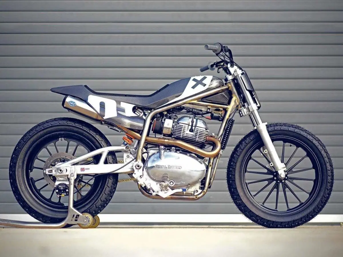 La Royal Enfield FT 650 in gara nel Flat Track USA (3)