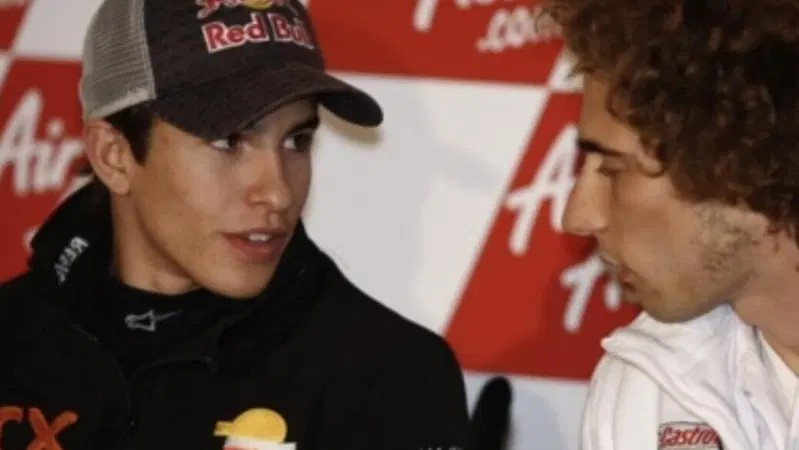 MotoGP. Marquez in pista? Paolo Simoncelli: "Mi emoziona! Che battaglie sarebbero state tra Marc e il nostro Marco"
