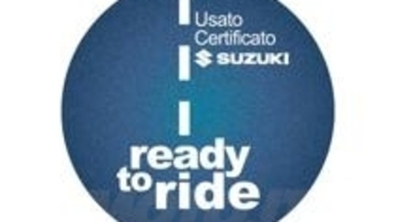Suzuki garantisce l&#039;usato con il marchio &quot;Ready to Ride&quot;