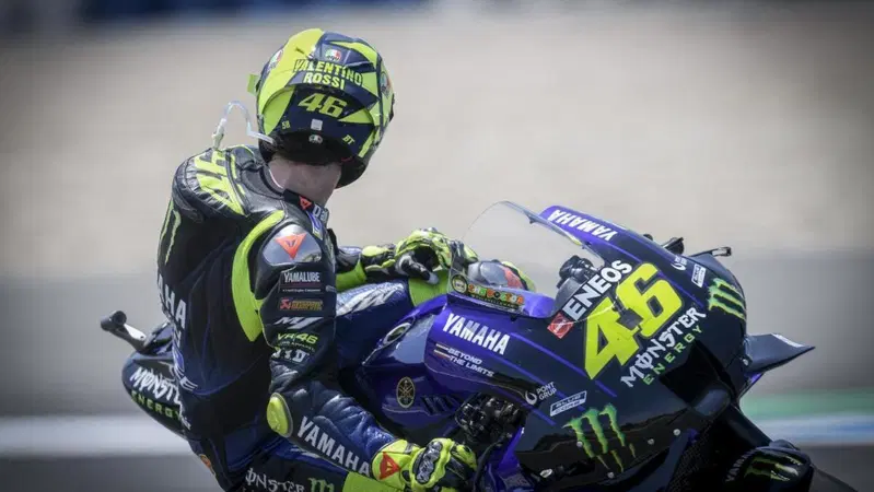 MotoGP 2020. Rossi: "Non sono da podio"