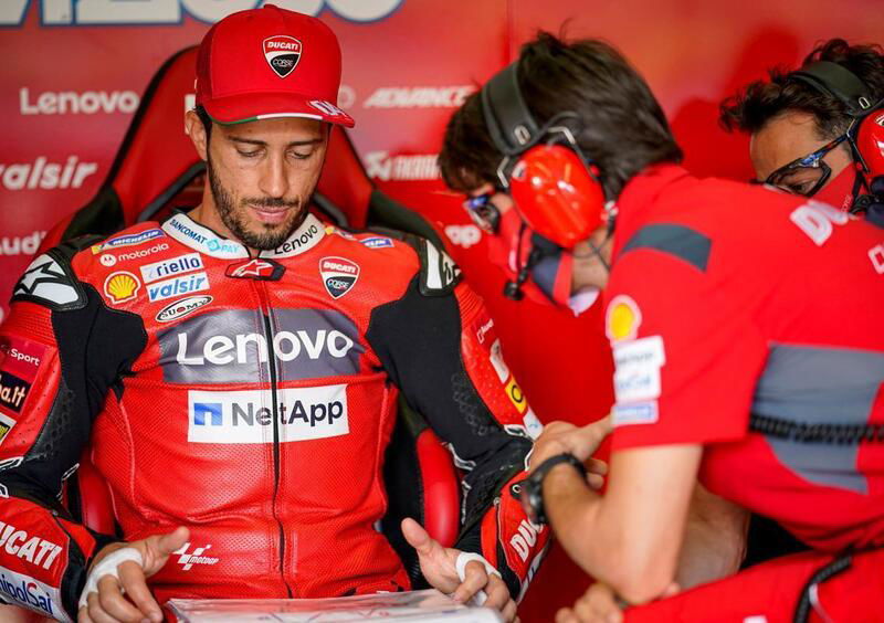 MotoGP 2020.  Dovizioso: &ldquo;Problemi inaspettati all&rsquo;anteriore&rdquo;