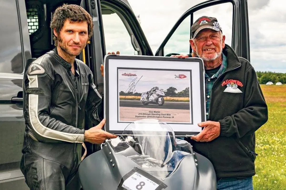 Con la moto a 483 km/h: Guy Martin e la Suzuki Hayabusa ci riprovano [VIDEO e FOTO] (4)