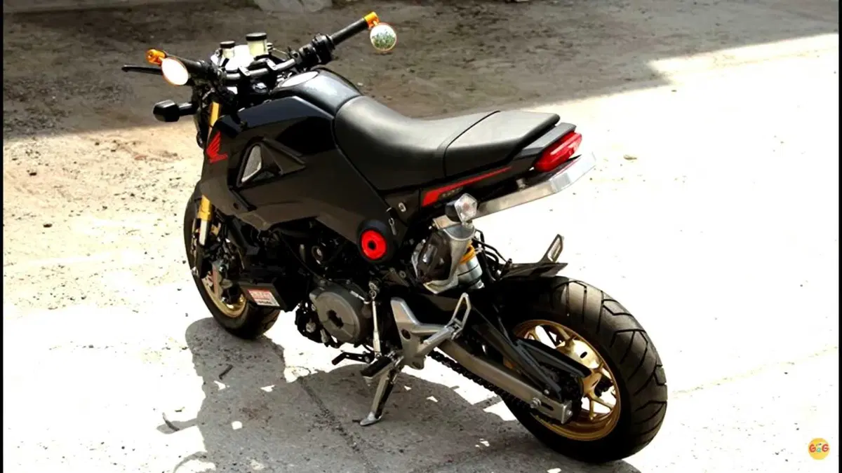 La Honda MSX pompata col motore della Panigale. Forte, ma che finaccia!  (4)