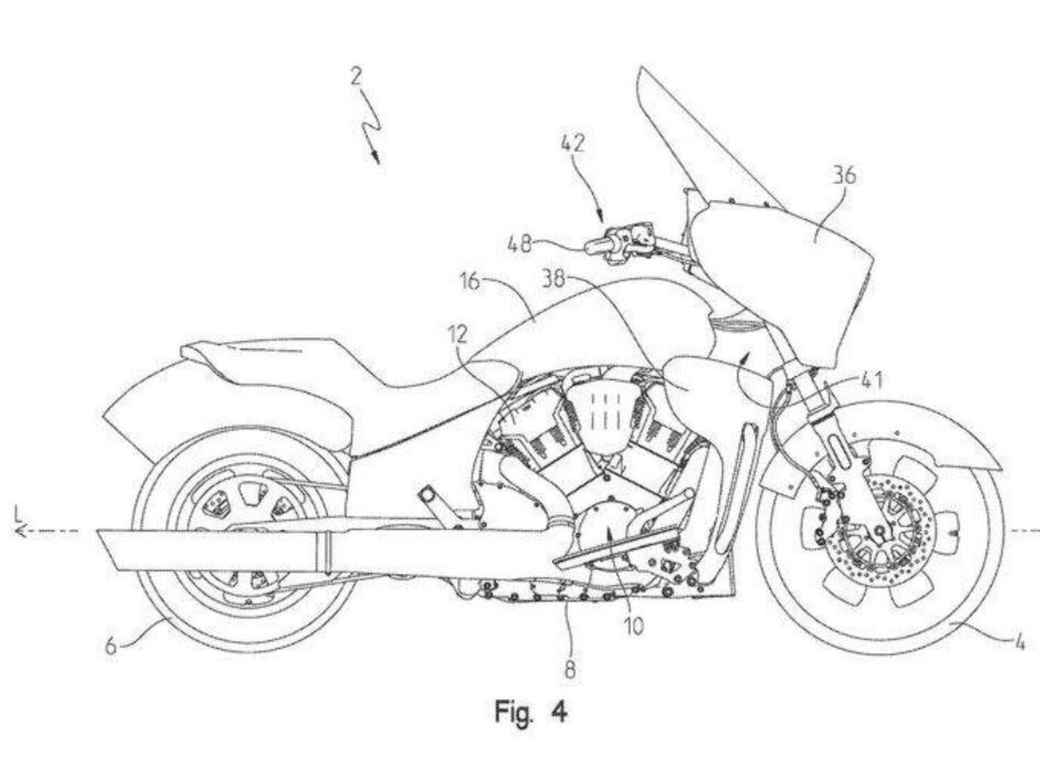 Indian, una nuova touring Bagger con il motore PowerPlus 108 