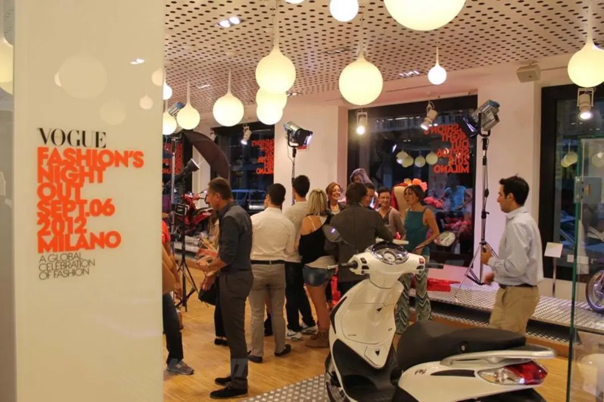 La Vespa alla Vogue Fashion’s Night Out per l’Emilia Romagna (14)