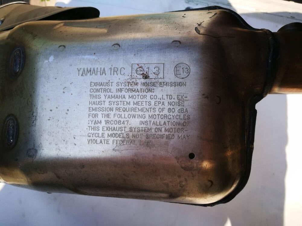 Scarico completo Yamaha MT- 09 originale 2016 (2)