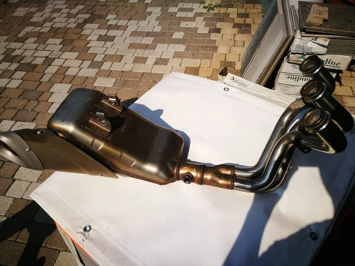 Scarico completo Yamaha MT- 09 originale 2016 (3)