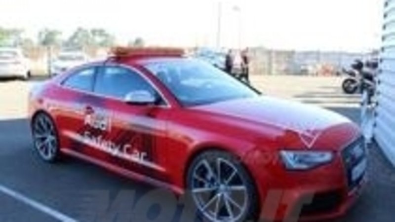 Audi RS5: la Safety car della 24 Heurs Moto a Le Mans