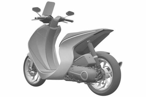 Honda, il brevetto di uno scooter nel solco dell'SH (4)