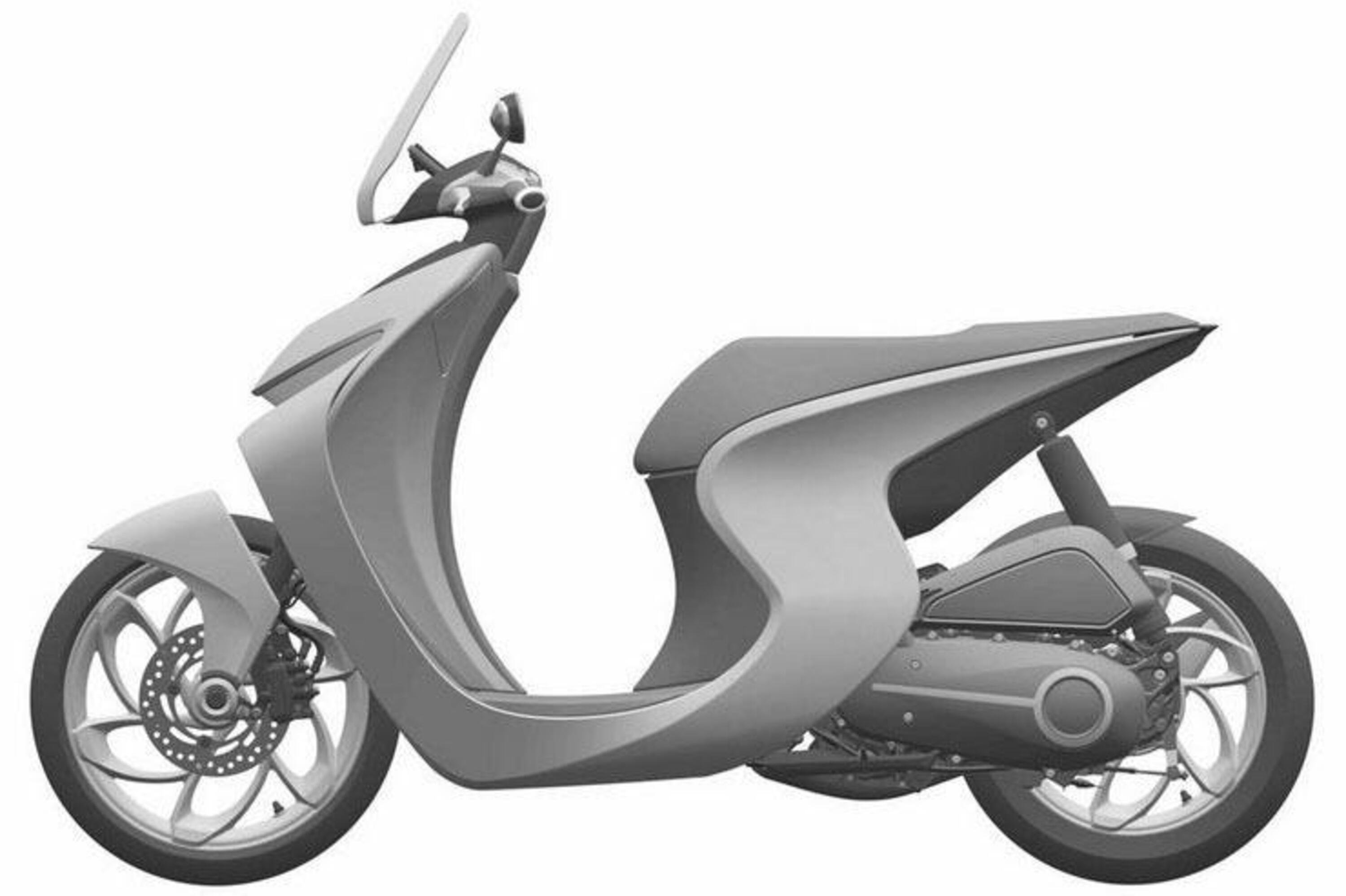 Honda, il brevetto di uno scooter nel solco dell&#039;SH