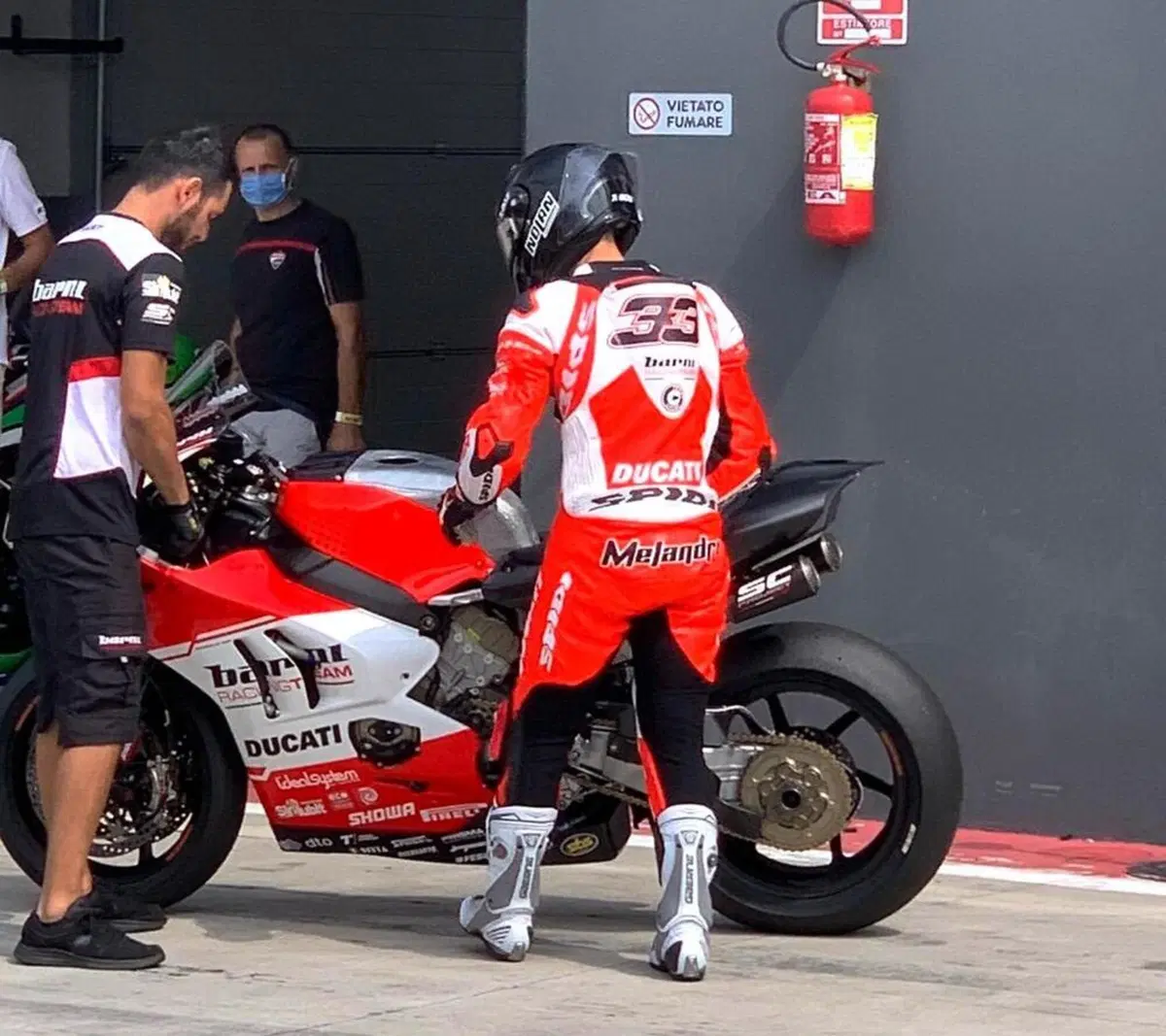 SBK 2020: Le prime foto di Melandri con il team Barni Racing [GALLERY] (8)
