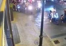 Carabiniere picchiato dalla banda degli scooter: choc a Castellammare [VIDEO]