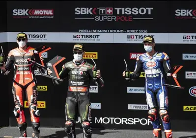 SBK 2020. Rea domina la Superpole Race a Jerez